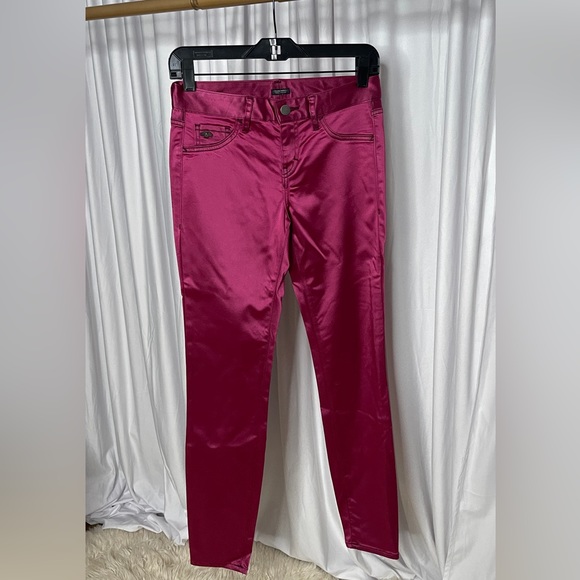 Armani Exchange fuchsia trousers, size 0 - Picture 2 of 4
